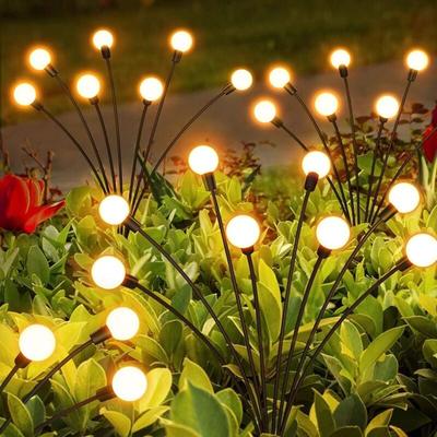 Ulisem - Solar-Glühwürmchen-Lichter, Anti-Rasen-Lichter, Garten, Hof, kleine Landschaftsdekoration, Image