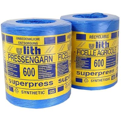 Superpress Pressengarn 10 kg Synthetik 600m/kg blau Bindegarn Erntegarn Image