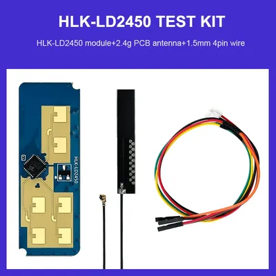 Free Ship 24G HLK-LD2450 Radar Sensor MMwave Human Motion Tracking Radar Speed High-sensitivity Mini