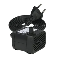 180L/H 2.5W Submersible Water Pump for Aquarium Tabletop Fountains Pond Water Gardens and Hydroponic Systems AC220-240V