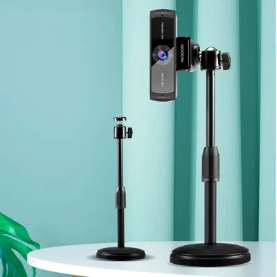 360Degree Webcam Support Stand Desktop Web Cam Tripod for Webcam Mount Tabletop Tripode for Logitech