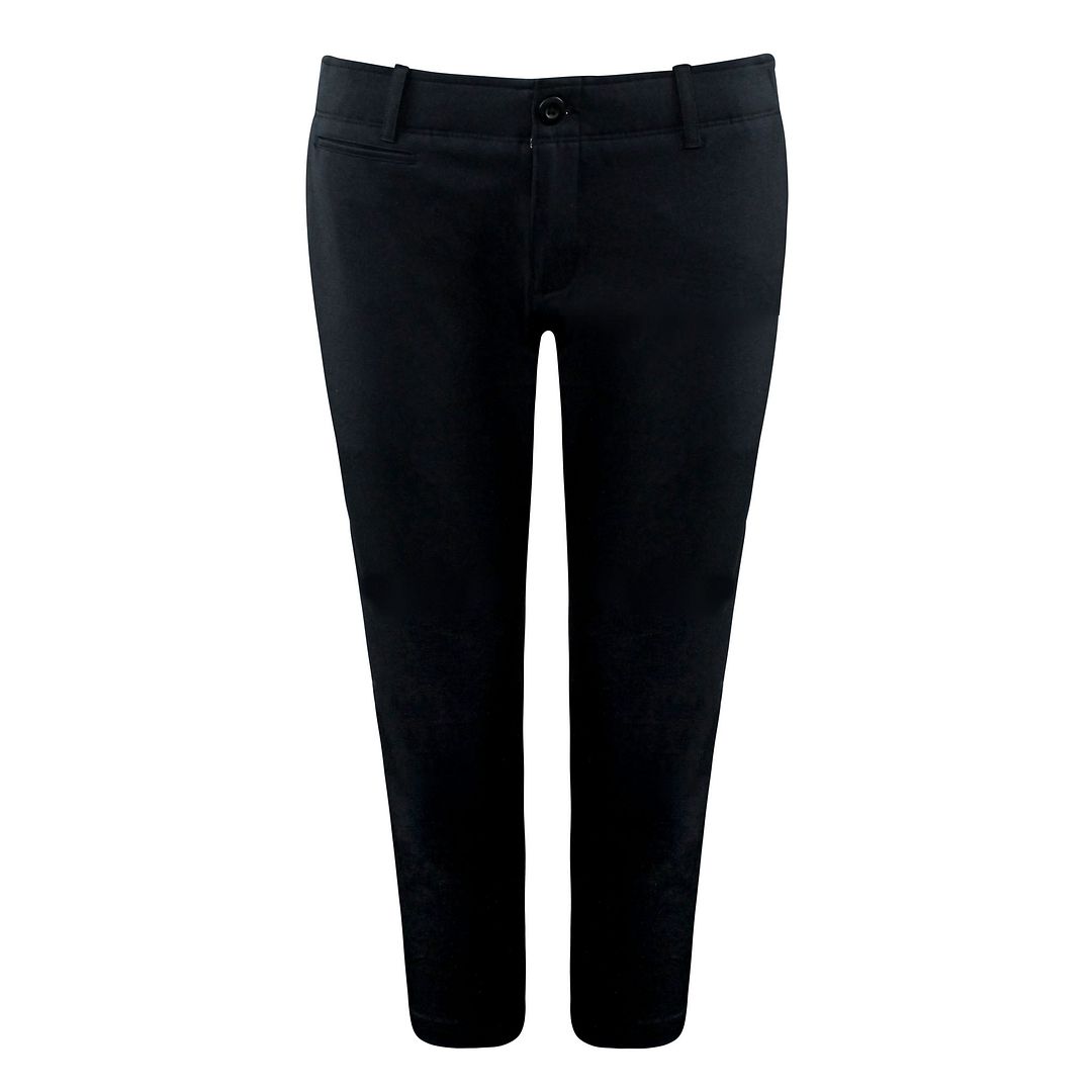 Under Armour Golf Black Womens Link Capri Hosen 1272364 001 Image