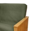 Solid Army Geen Futon Cover 419 Full