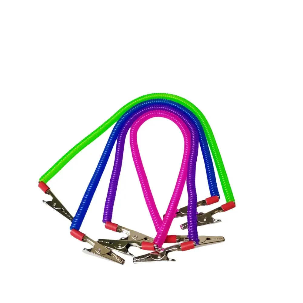 1pc Dental Schal Clip Flexible Lätzchen Clips Kette Serviette Halter Für Zahnarzt Labor Zahnmedizin Material Einweg Patienten Clips Oral Image