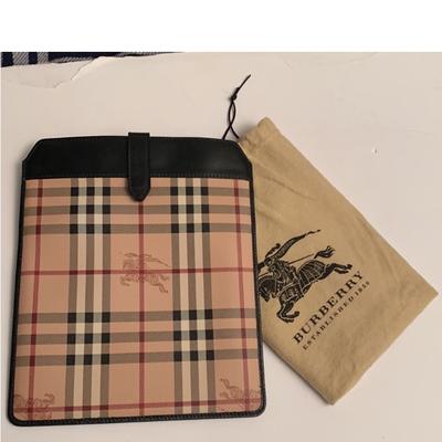 Burberry Tablets & Accessories | Burberry Haymarket Ipad Sleeve Cover Tablet Case Excellent Condition | Color: Brown/Tan | Size: Fits Up To 9.7’ Ipad Pro Is In It