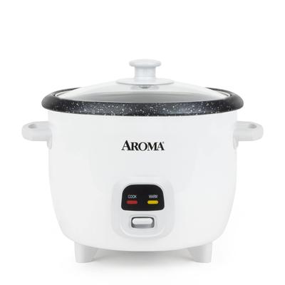 Aroma® 6-Cup (Cooked) Rice & Grain Cooker Refurbished