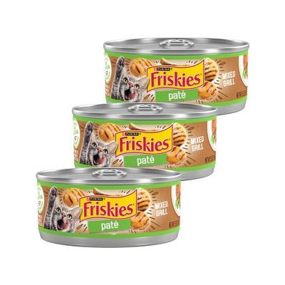Friskies Classic Pate Mixed Grill Canned Cat Food, 5.5-oz can, case of 72