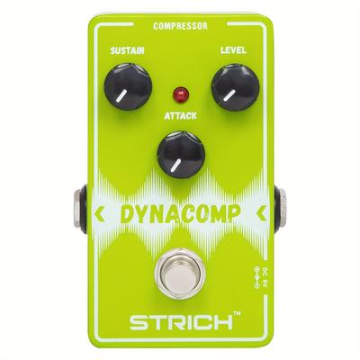 TEMU Strich Dynacomp Compressor Guitar Pedal, Essential Pure Analog Effect Pedal, 3 Knobs Control, True Bypass For Electric Guitar, Green