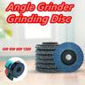 4pcs/8pcs Angle Grinder Grinding Disc, Sanding Disc, 40/60/80/120 Grits Sanding Pad, Grinding Wheel For Stainless Steel, Metal Sheet, Polishing Tool