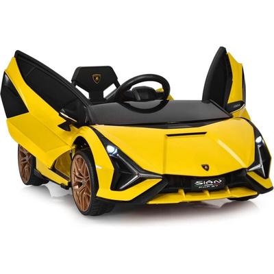 Goplus - Kinder Elektroauto Lamborghini Sian fkp 37, Kinderauto mit Fernbedienung, Kinderfahrzeug, Image