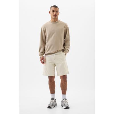 Gap Mens Cream Long Length 9' Chino Shorts - Cream