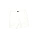 J.Crew Factory Store Athletic Shorts: Ivory Solid Activewear - Women's Size 6