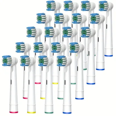 4/12/16/20 Pcs Replacement Toothbrush Heads Compatible with Oral-B Braun Professional Electric
