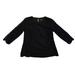 J. Crew Tops | J Crew Lace Blouse 3/4 Sleeves Black Shirt Pull Over Top Lace Sz 4 | Color: Black | Size: 4