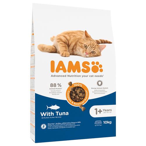 10kg Advanced Nutrition: Adult Thunfisch IAMS Katzenfutter Trocken zum Sonderpreis!