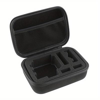 TEMU Portable Storage Eva Action Camera Case For Hero 12 11 10 9 8 7 5 Black Action Camera For Xiaomi Yi 4k Sj4000 Box For Go Pro Accessory. Camera Bag Image