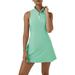 RYKJLWY Dress for Women Tennis Dresses for Dress With Shorts And Pockets for Athletic Dress Sleeveless Workout Dress Two Set With Shorts Summer Wedding Guest Dress Cute Dresses for Women (J XXL)