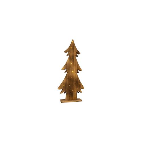 LED-Holztannenbaum h: 90cm Für Aussenbereich geeignet