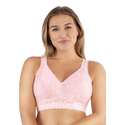 Plus Size Women's Adriana Bralette by Parfait in Petal Pink (Size 36 DDD)