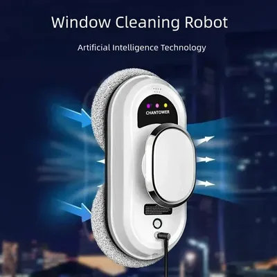 Intelligente Fensterreinigung Roboter Staubsauger Roboter Fensterreiniger Elektrische Glas Image