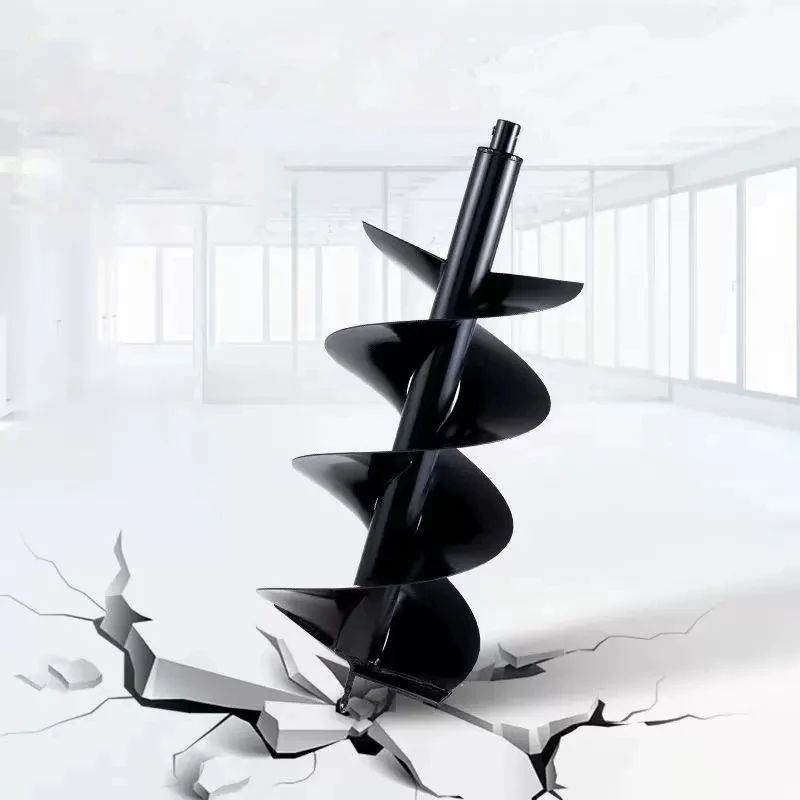 Bohrer Garten Set Stahl Gartenarbeit Punch Löcher Werkzeuge Spirale Stange Lose Boden Graben Grube Aussaat Pflanzen Blumen und Bäume Pflanze Image