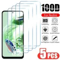 5 pezzi protezione schermo HD per Xiaomi Redmi Note 9 10 11 12 13 Pro 10S 11S vetro temperato per POCO X3 Pro X4 X5 X6 F3 F4 F5 vetro