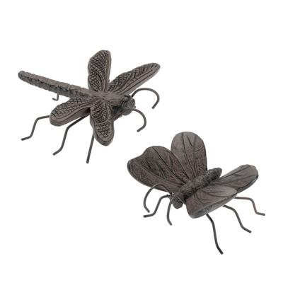 Dragonfly and Butterfly Insect Pot Sitter (Set of 12) – Melrose International 92039DS