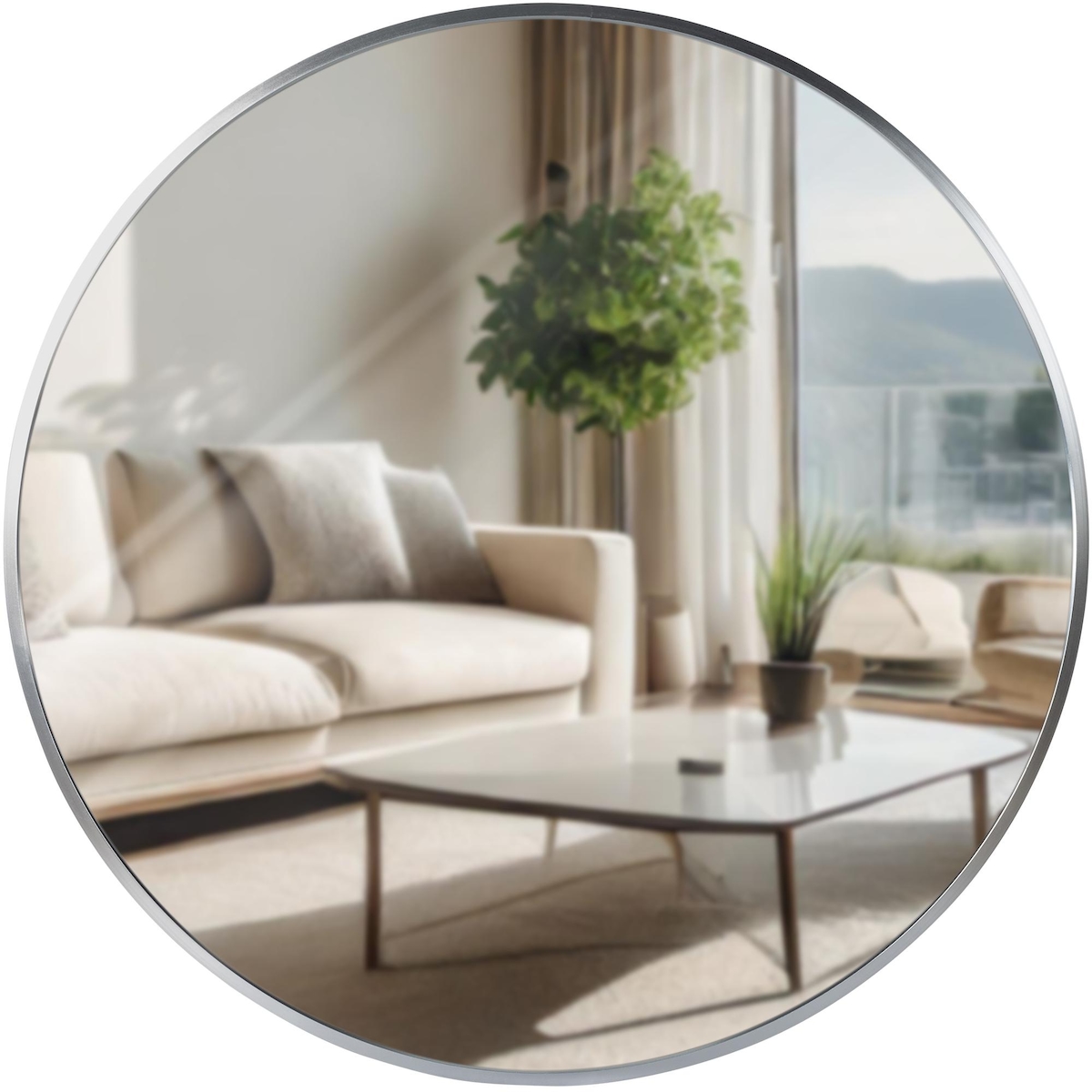 CLP Wandspiegel Elsie silber/L Image