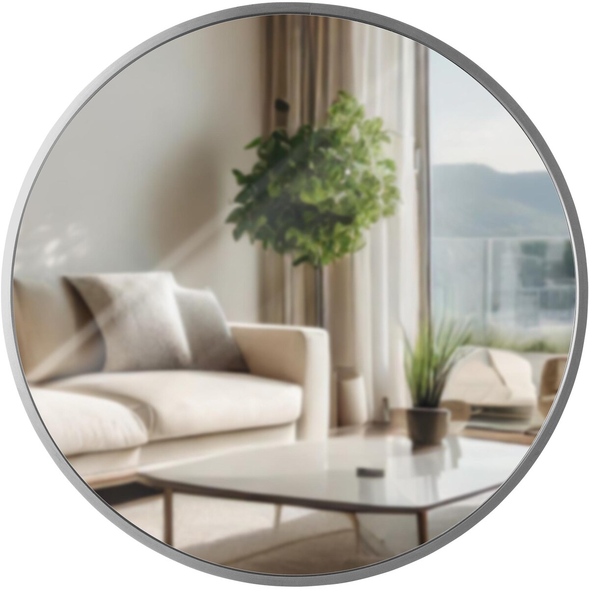 CLP Wandspiegel Elsie silber/M Image