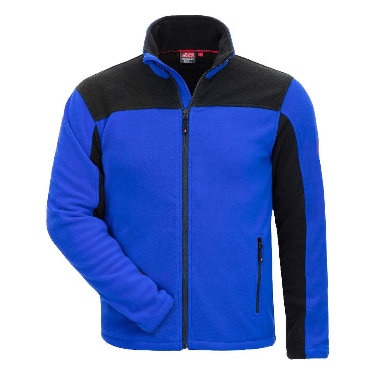 AS Arbeitsschutz Nitras Motion Tex Plus Fleecejacke | Gr. M | Arbeitsjacke | königsblau / schwarz Image