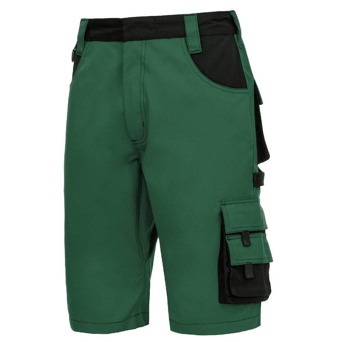 AS Arbeitsschutz Arbeitshose Nitras Motion Tex Plus kurz | grün | Gr. 58 Image