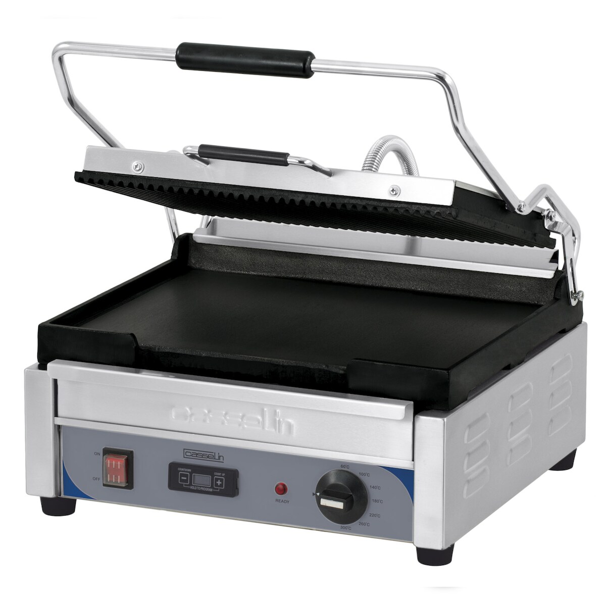 Panini Grill L - Premium - Gerillt / Glatt mit Timer CGPRLGPT Casselin Image