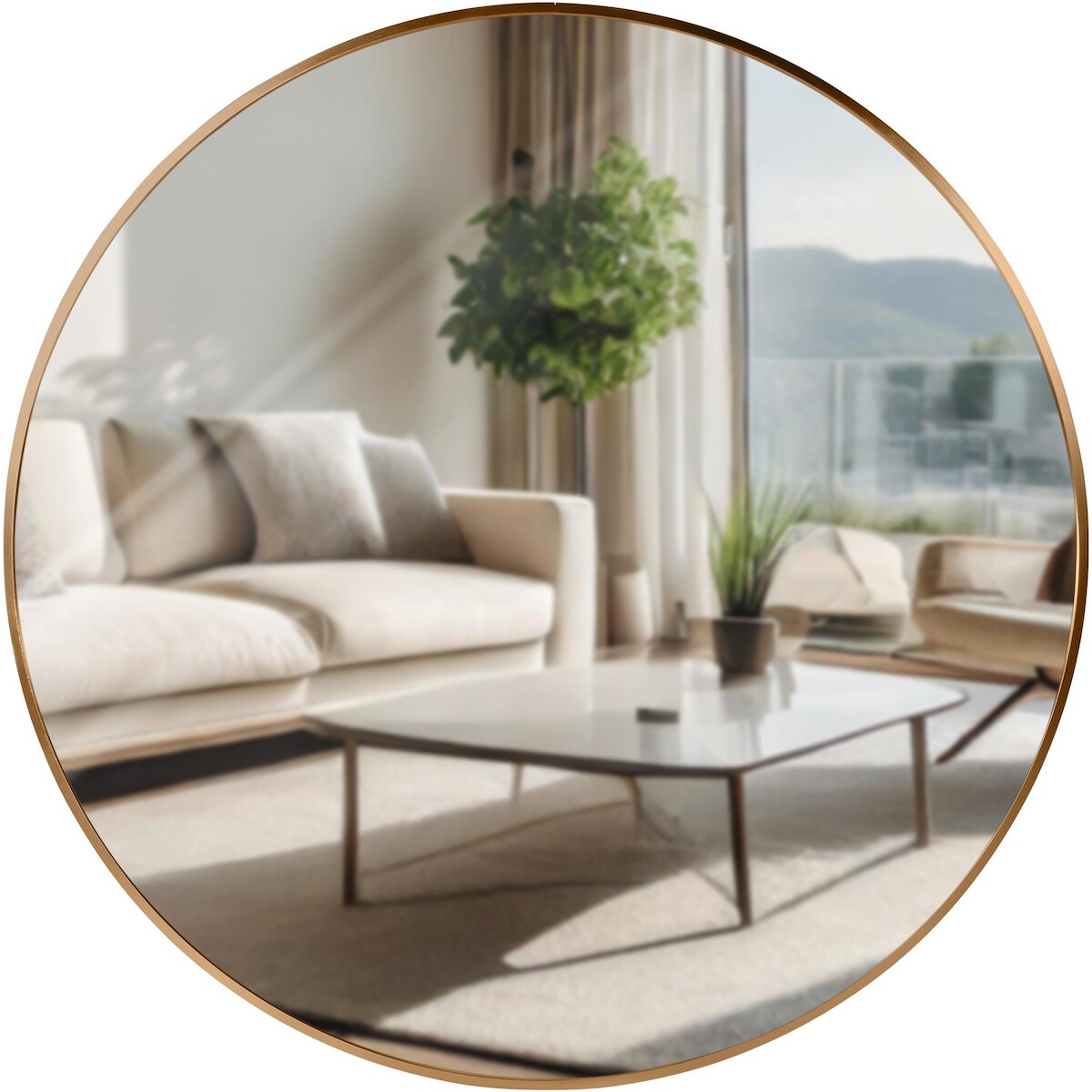 CLP Wandspiegel Elsie gold matt/XL Image