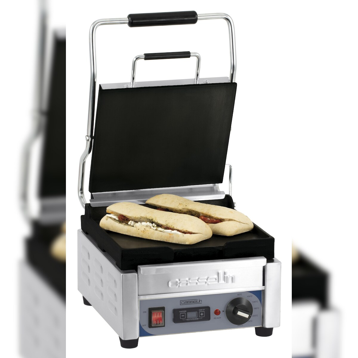 Panini Grill S - Premium - Glatt / Glatt mit Timer CGPLLPPT Casselin Image