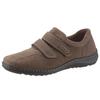 Klettschuh WALDLÄUFER "Herwig", Herren, Gr. 11,5 (46,5), braun, Nubukleder, sportlich, Schuhe, Slipper, Komfortschuh, Freizeitschuh mit Klettverschlüsse, G-Weite