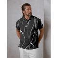 Per uomo Polo da golf Nero Bianco Rosso Manica Corta Top Abbigliamento da golf Abbigliamento Abiti Abbigliamento