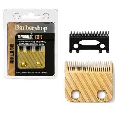 Professional Replacement Titanium Blades compatible with BaBylissPRO Barberology Clippers