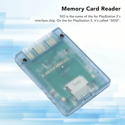 MX4SIO MC2SIO WORKS WITH PS2 & OPL MICROSD CARD READER FOR PS2 TRANSPARENT