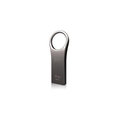 Silicon Power Jewel J80 - 16 GB - USB Typ-A - 3.2 Gen 1 (3.1 Gen 1) - Ohne Deckel - 5,9 g - Titan