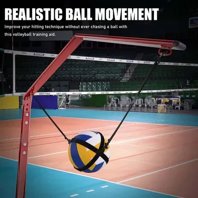 Volleyball Spike Training aid System: Volleyball Spiking Trainer Equipment to Improve Serving and