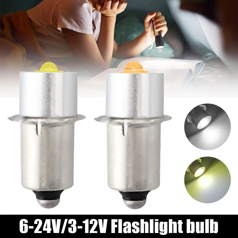 P13.5S E10 BA9S Sockel 5W LED-Upgrade-Lampen Weiße Maglite-Taschenlampe 6500K 3W DC Ersatzlampen Taschenlampen Arbeitslampe