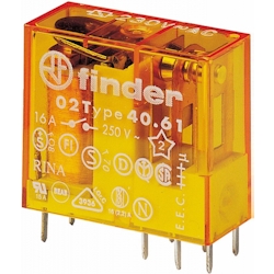 Finder Steck/Printrel.24VAC 1W16A 40.61.8.024.0000 406180240000 Image