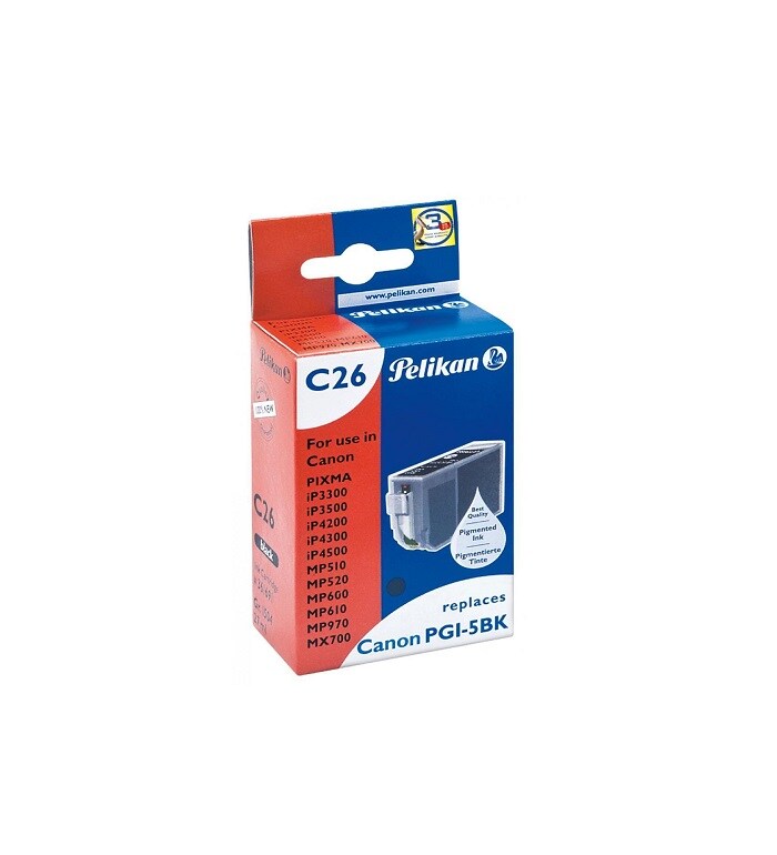 Pelikan Patrone Canon PGI-2500XL BK comp. black 319580 Kompatibel Schwarz Image