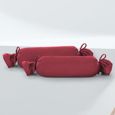 biberna Feinjersey-Nackenrollenbezug Doppelpack rost, 2x 15x40 cm Image