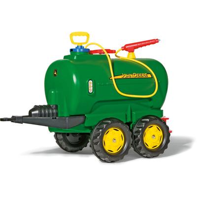 Rolly Toys - RollyToys Anhänger für Tretfahrzeuge John Deere Tankwagen, mit Pumpe + Spritze