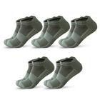 Per uomo 5 coppie Confezioni multiple Calzini Calzini da corsa Calzini casual Nero Bianco Colore A quadri Color Block Sportivo Giornaliero Da mare Di base Sottile Estate Primavera Di tendenza