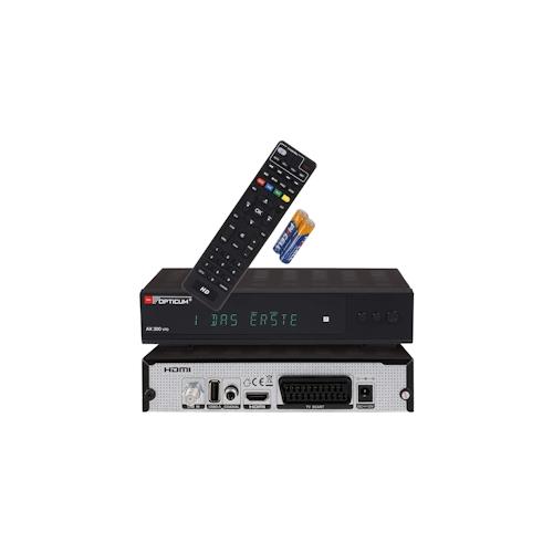 Opticum HD AX 300 VFD PVR ready Digital Receiver HDMI,Scart,USB,Coaxial Audio,12V Netzteil