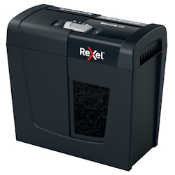 Rexel Aktenvernichter Secure X6 4x40mm Partikelschnitt 6 Blatt schwarz Image