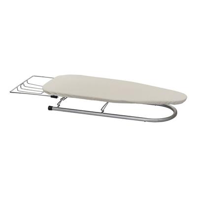 Household Essentials Tabletop Steel Mesh Ironing Board with White Cover and Iron Rest HH131210