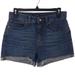 J. Crew Shorts | J.Crew/Jeans High Rise Blue Denim Roll Up Short Womens Size 26 | Color: Blue | Size: 26